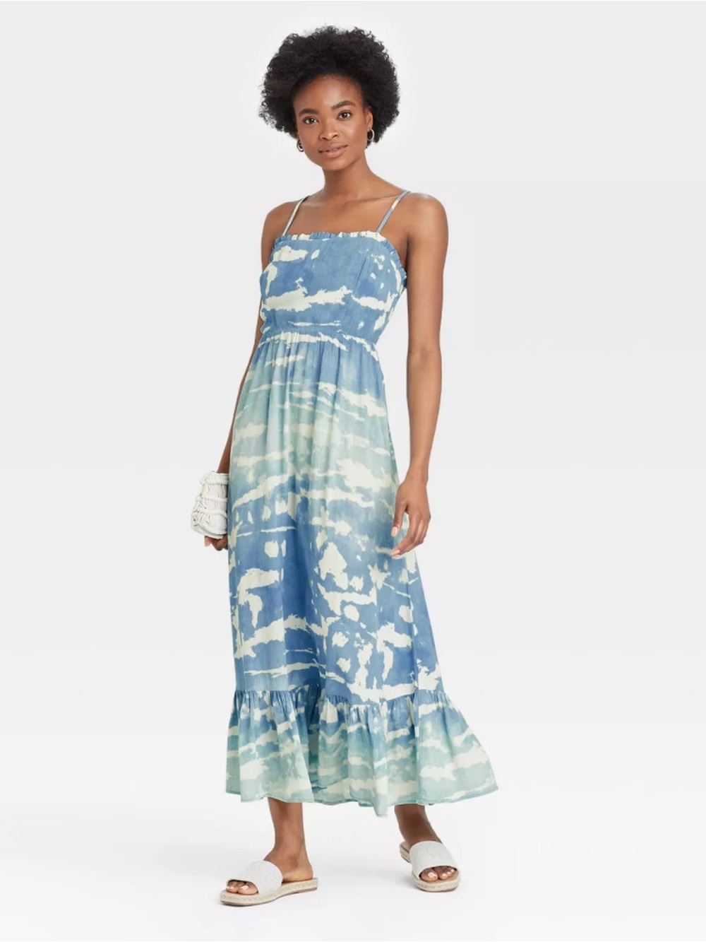 Knox Rose Tie Dye Tiered Dress Size Medium